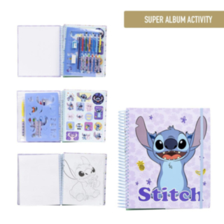Stitch® Kreativt Aktivitetsalbum Lila