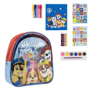 Paw Patrol® Färglägg Själv Ryggsäck Set