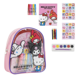 Hello Kitty® Måla Själv Ryggsäck Set