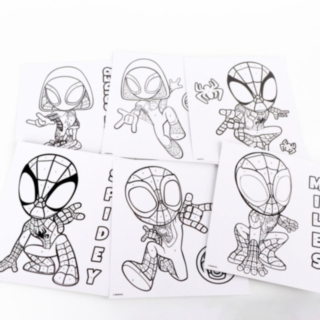 Spiderman® Målarset
