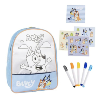 Bluey® Färglägg Själv Ryggsäck