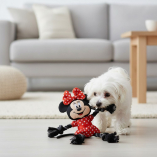 Minnie Mouse® Rep Hundleksak Röd
