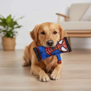 Spiderman® Pipljud Hund­leksak