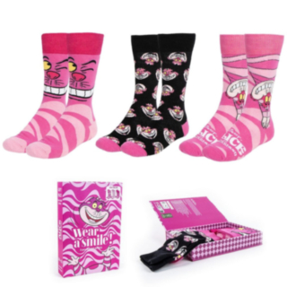 Alice in Wonderland® Cheshire Cat Strumpor 36-43