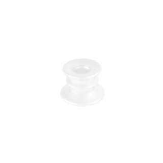 Glas Ljusstake Pärlemorvit