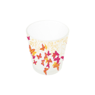 Fjäril Glas Värmeljushållare