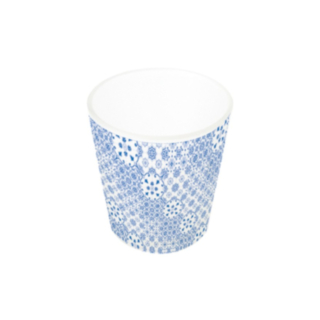 Azulejos Glas Värmeljushållare Blå