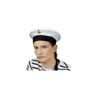 Sjömansmössa Vit