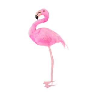 Stående Flamingo Ljusrosa