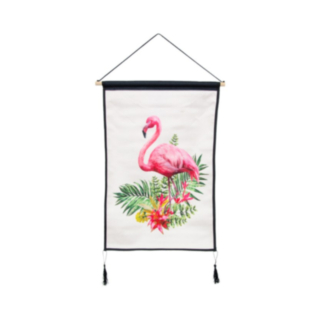 Flamingo Väggdekoration Tropisk