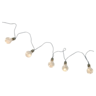 Glödlampa LED Ljusslinga Varmvit
