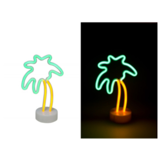 Neon Palm Lampa
