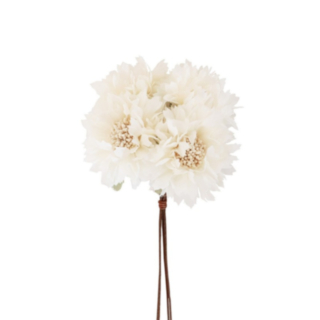 Konstgjorda Blommor Knippe Cremevitt