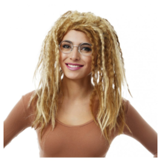 Hippieperuk Blond