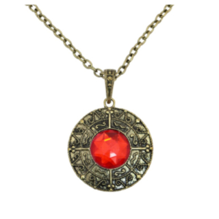 Vampyr Halsband Röd Juvel