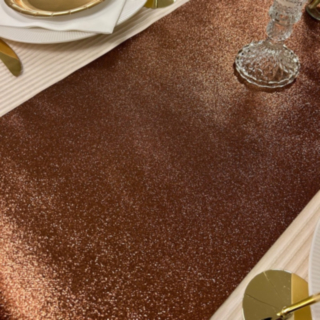 Glitter Premium Bordslöpare Choklad