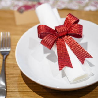 Presentrosett Röd