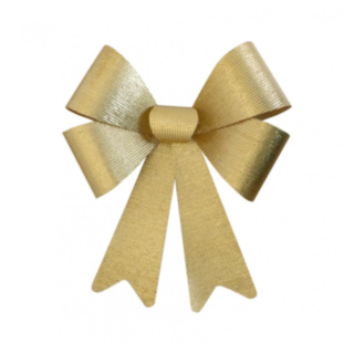 Glitterrosett Guld