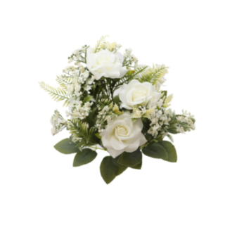 Konstgjord Blombukett Vit