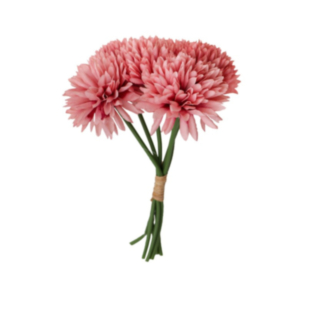 Konstgjord Dahlia Bukett Rosa