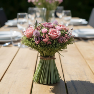 Blombukett Rosa Mix
