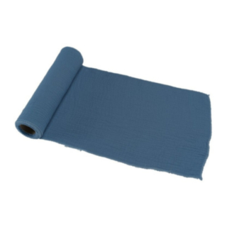 Bordslöpare Bomull Denimblå