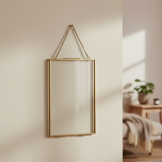 Fotoram Upphängning Guld