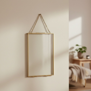 Fotoram Upphängning Guld