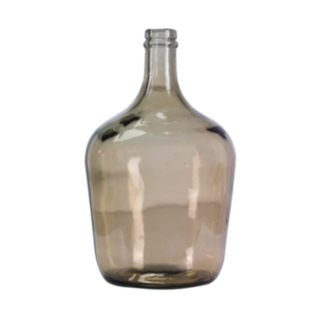 Flaskformad Glasvas Mocca