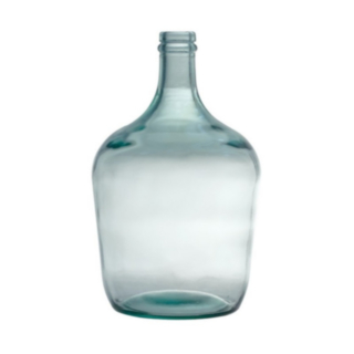 Flaskformad Glasvas