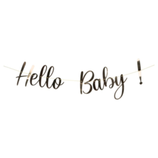 Hello Baby Girlang Guld
