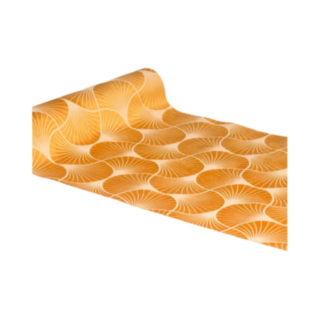 Velour Ginkgo Bordslöpare Amber