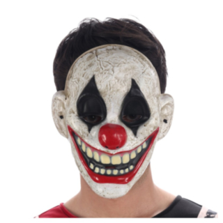 Leende Horror Clown Mask