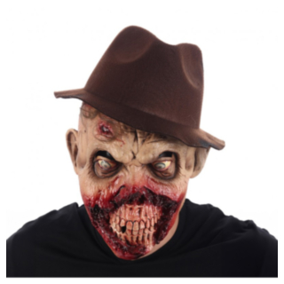 Freddy Krueger Hatt Brun