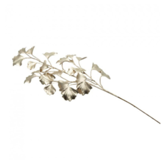 Konstgjord Ginkgo Gren Champagne