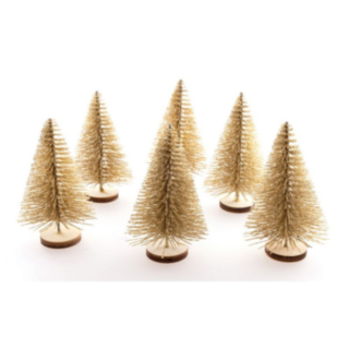 Mini Glitter Julgranar