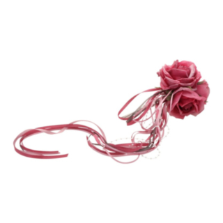 Konstgjord Rosbukett Fuchsia