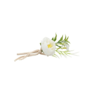 Pion Blomsterdekoration Vit