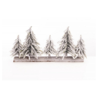 Snötäckt LED Skog