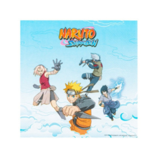 Naruto® Servetter Blå