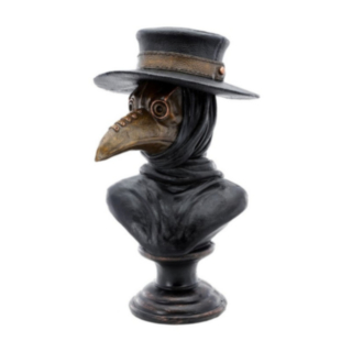 Plague Doctor Skulptur