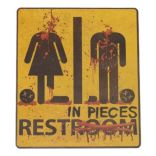Rest In Pieces Klistermärke För Dörr