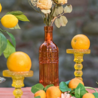 Mambo Glasvas Orange