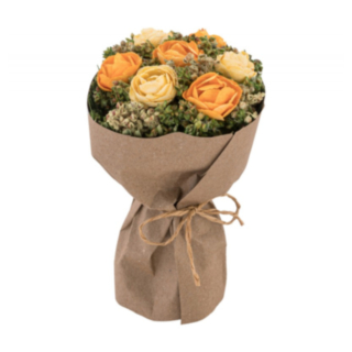 Konstgjord Rosbukett Orange