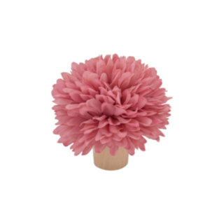 Träkork Med Blomma Rosa