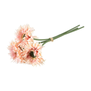 Konstgjord Gerbera Bukett Rosa Pastell