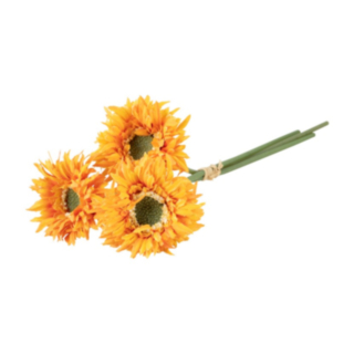 Konstgjord Gerbera Bukett Orange