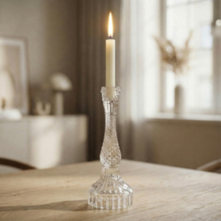 Symfoni Glas Ljusstake Genomskinlig Symfoni Glas Ljusstake Genomskinlig