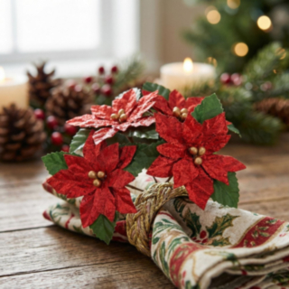 Julstjärna Stjälk Röd