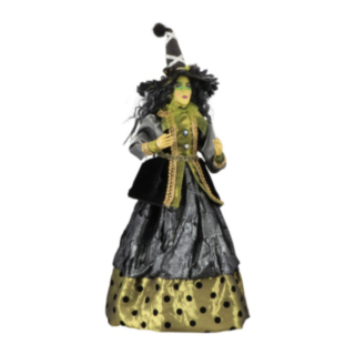 Häxa Docka Figur Grön